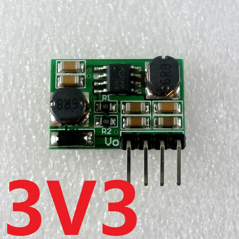 DD0603SA_3V3 Auto Buck-Boost DC DC 0.9-6V to 3.3V Step-UP Step-Down Converter Board Power Supply Module DD0603SA_3V3
DD0603SA_3V3 Auto Buck-Boost DC DC 0.9-6V to 3.3V Step-UP Step-Down Converter Board Power Supply Module DD0603SA_3V3