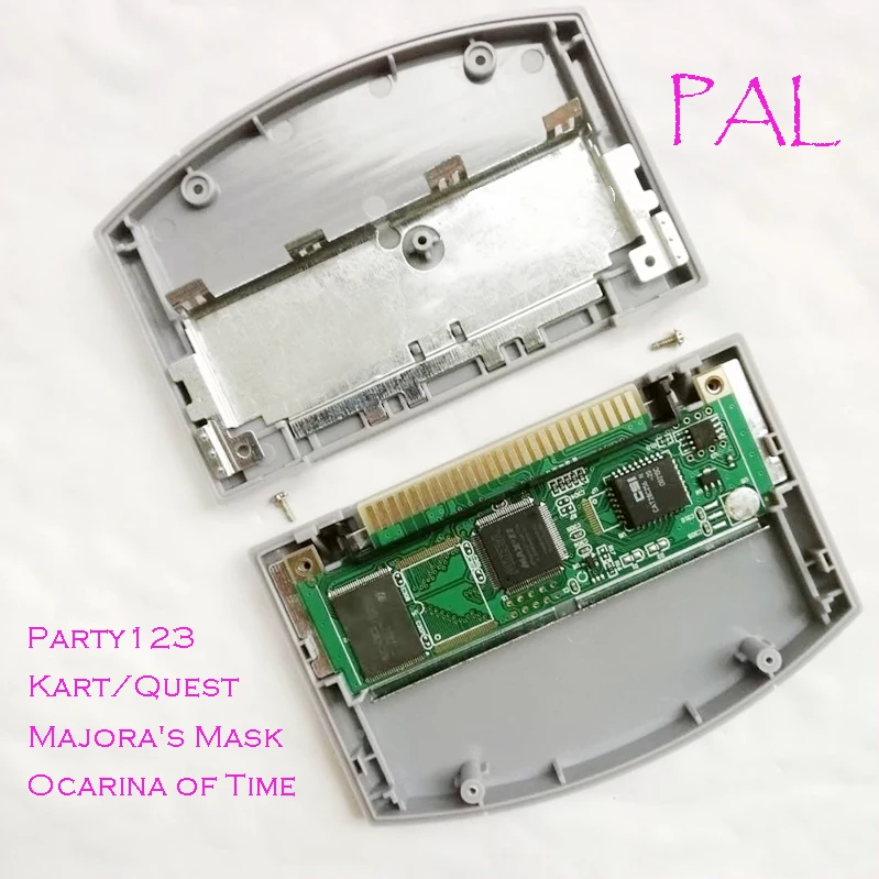 PAL Version Cartridge for EU Video Game Console Super Party Series Kart the Legend English Language Card for 64 bit Console
PAL Version Cartridge for EU Video Game Console Super Party Series Kart the Legend English Language Card for 64 bit Console