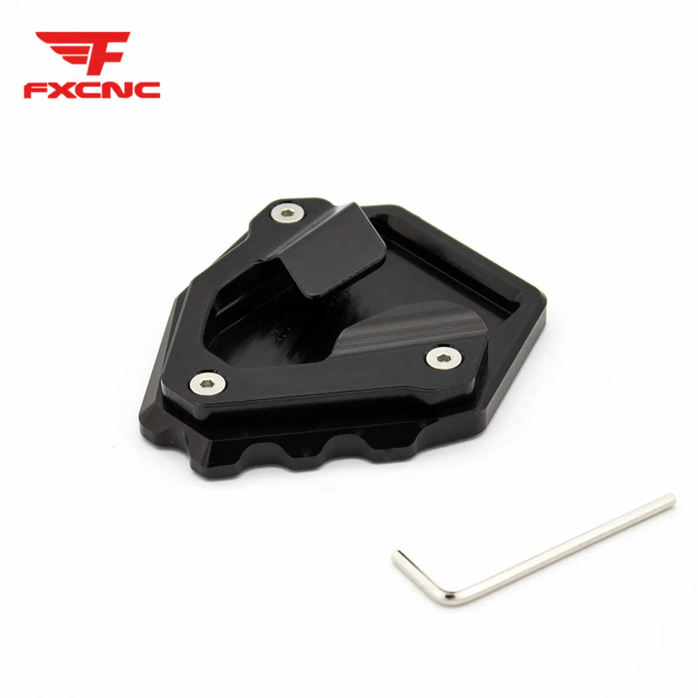 FX CNC Aluminum Motorcycle Kickstand Footside Side Stand Extension Englarger Plate Pad For Honda CRF1000L Africa Twin 2016-2018
FX CNC Aluminum Motorcycle Kickstand Footside Side Stand Extension Englarger Plate Pad For Honda CRF1000L Africa Twin 2016-2018
