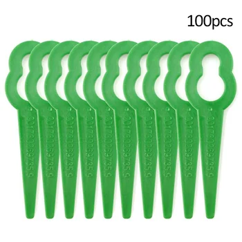 100pcs Plastic Trimmer Blades Replacement Lawn Mower Blades for Garden Grass Trimmer Parts
100pcs Plastic Trimmer Blades Replacement Lawn Mower Blades for Garden Grass Trimmer Parts