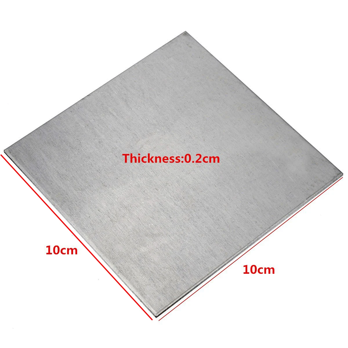 DWZ 1pc New Gr2 Grade 2 ASTM B265 Titanium Ti Plate Sheet Tool 100*100*2mm 4*4*1