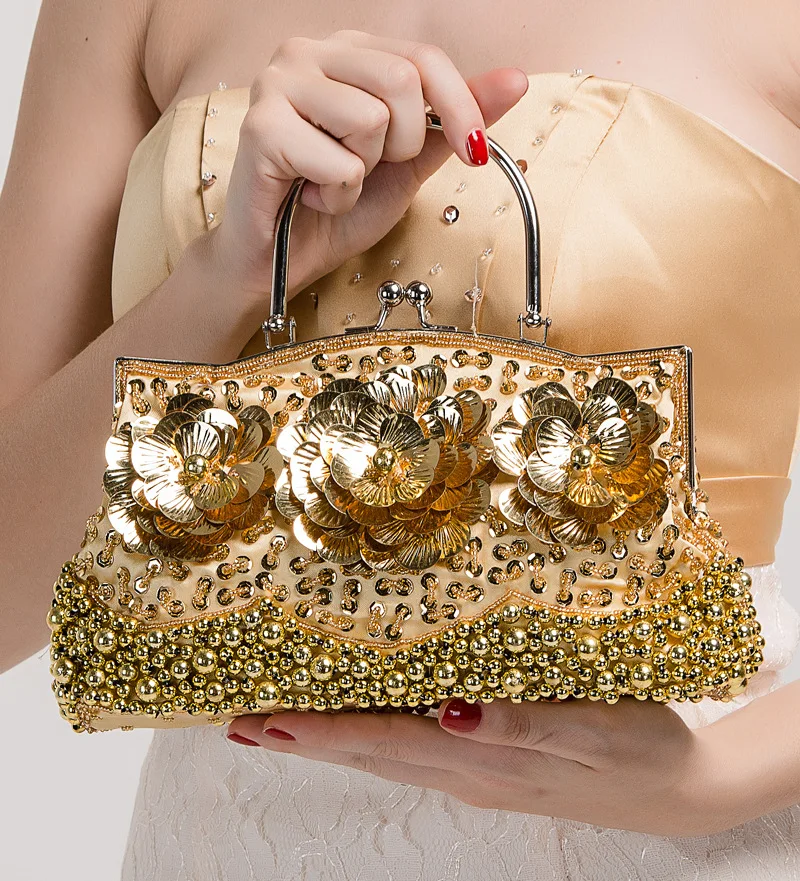 Elegant Ladies Evening Clutch Bag Glitter Bead Diamond Tote Bag Women's Handbags Purse Wallets for Bride Wedding Party
Elegant Ladies Evening Clutch Bag Glitter Bead Diamond Tote Bag Women's Handbags Purse Wallets for Bride Wedding Party