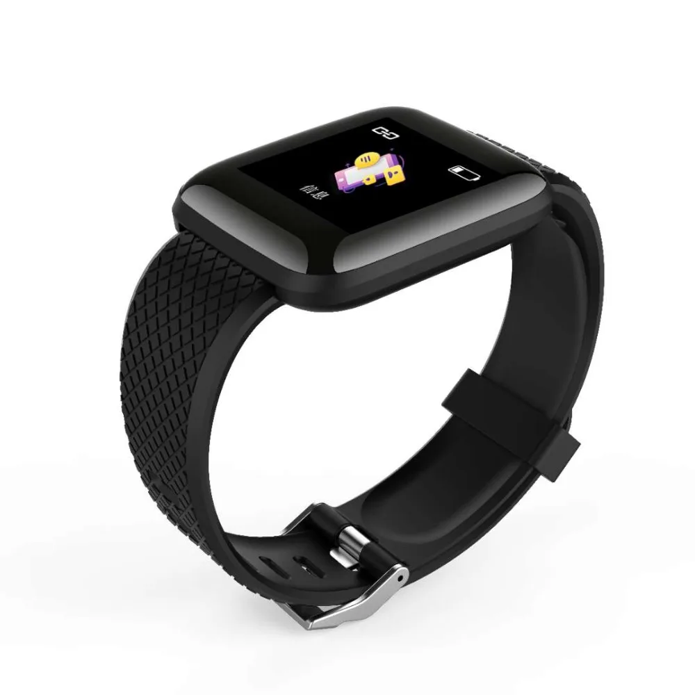 696 116 PLUS Smart Bracelet Color Screen Heart Rate Blood Pressure Monitoring Track Movement IP67 Waterproof Smart Watch
696 116 PLUS Smart Bracelet Color Screen Heart Rate Blood Pressure Monitoring Track Movement IP67 Waterproof Smart Watch