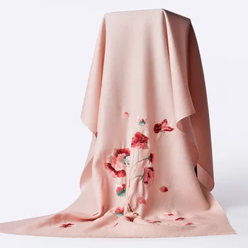 Winter Embroidery Scarf Wool Women Luxury 2019 Wedding Shawls and Wraps for Ladies Pashmina Bride Bridesmaid 100% Wool Scarves
Winter Embroidery Scarf Wool Women Luxury 2019 Wedding Shawls and Wraps for Ladies Pashmina Bride Bridesmaid 100% Wool Scarves