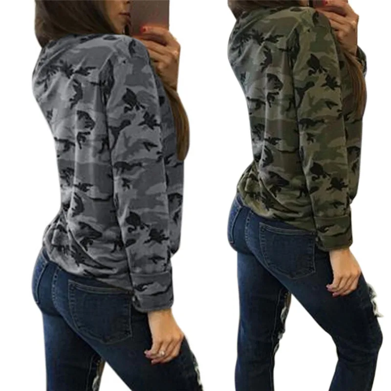 Sexy T-Shirt Ladies Loose Bandege Camo Tee Camouflage V Neck Lace Up Halter Top Shirt Women Female Tracksuit
Sexy T-Shirt Ladies Loose Bandege Camo Tee Camouflage V Neck Lace Up Halter Top Shirt Women Female Tracksuit