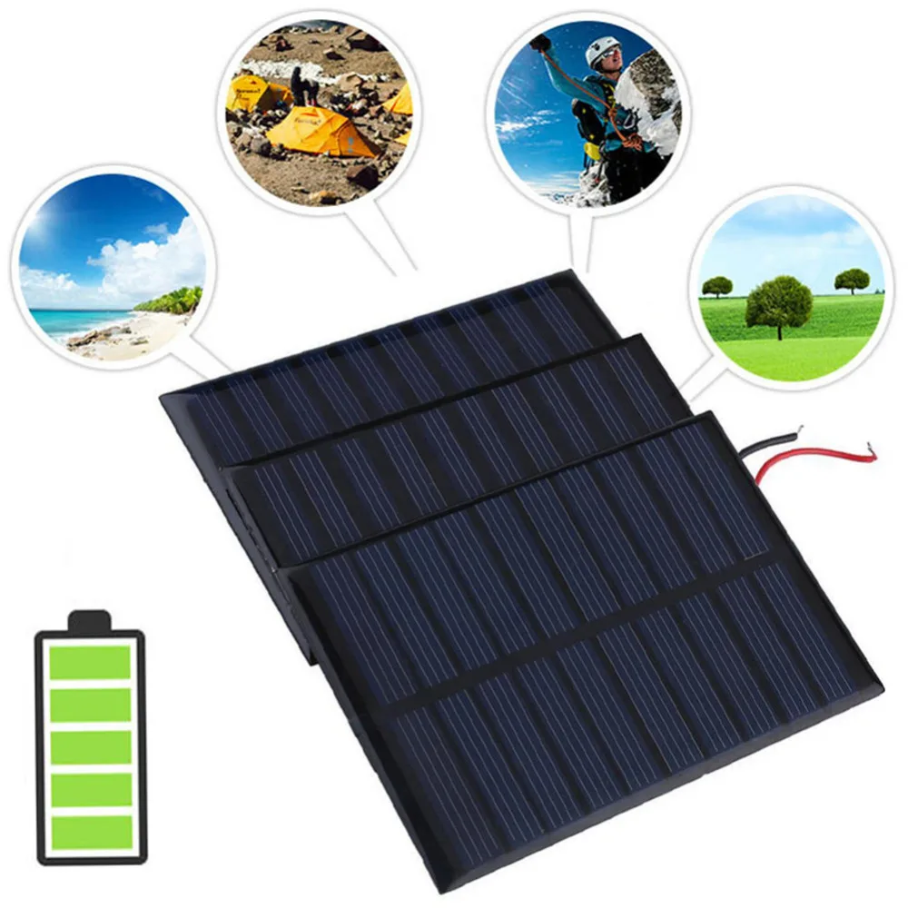 Portable Charger Solar Charger DIY 5V 0.8W 160mA Solar Battery Charger Module Solar Panel Battery Charger Module Solar Panel
Portable Charger Solar Charger DIY 5V 0.8W 160mA Solar Battery Charger Module Solar Panel Battery Charger Module Solar Panel