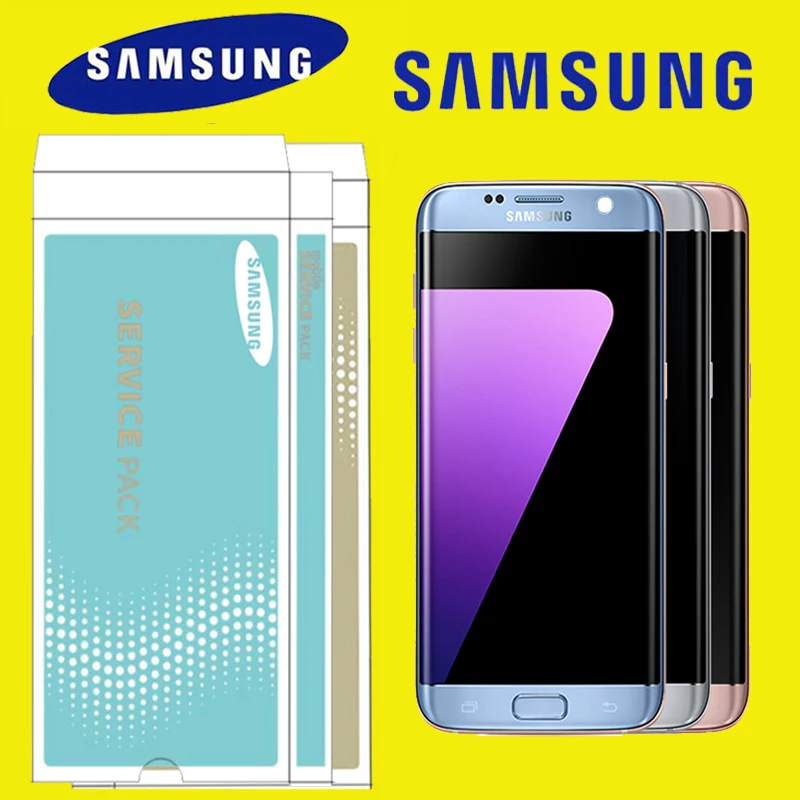 ORIGINAL 5.5'' LCD For SAMSUNG Galaxy S7 edge Display G935 G935F Touch Screen Digitizer Assembly Replacement Parts
ORIGINAL 5.5'' LCD For SAMSUNG Galaxy S7 edge Display G935 G935F Touch Screen Digitizer Assembly Replacement Parts