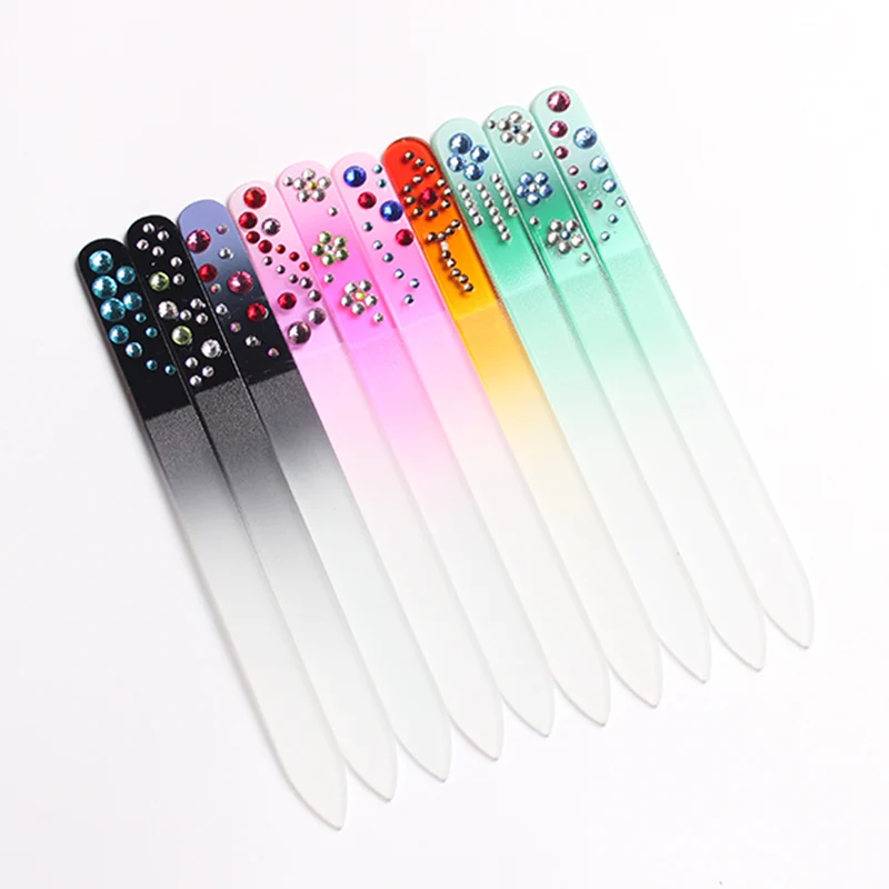Medium Durable Crystal Glass Nail Files Buffer Diamond Stones Gems Manicure Pedicure Art Decorations Tool Assorted Colors
Medium Durable Crystal Glass Nail Files Buffer Diamond Stones Gems Manicure Pedicure Art Decorations Tool Assorted Colors