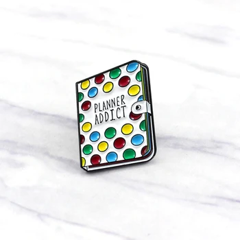 Book Pin:PLANNER ADDICT Books Cartoon Sweet Wind Book Notebook Enamel Pin Backpack Badge Literary enthusiasts Kids Jewelry
Book Pin:PLANNER ADDICT Books Cartoon Sweet Wind Book Notebook Enamel Pin Backpack Badge Literary enthusiasts Kids Jewelry