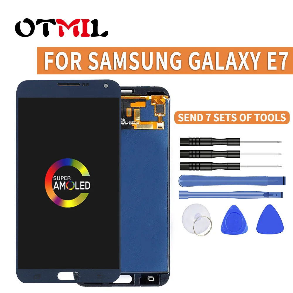 5.5"Super Amoled E700 Screen For Samsung Galaxy E7 display E700 LCD Display Touch Screen Digitizer Display For Samsung E7 LCD
5.5"Super Amoled E700 Screen For Samsung Galaxy E7 display E700 LCD Display Touch Screen Digitizer Display For Samsung E7 LCD