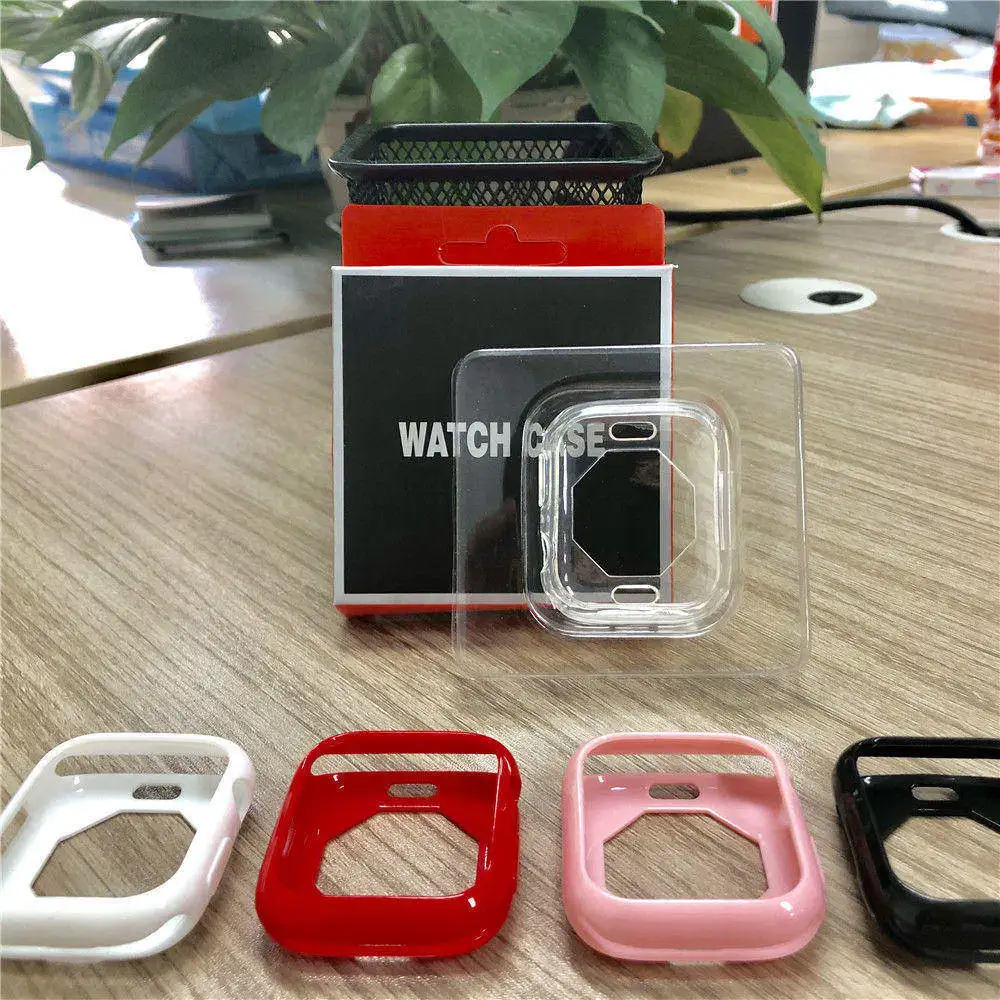 FOLOME Classic Fashion Light Slim Watch Cover For Apple Watch Case 40/44MM Soft Shockproof TPU Bumper Frame For iWatch Series 4
FOLOME Classic Fashion Light Slim Watch Cover For Apple Watch Case 40/44MM Soft Shockproof TPU Bumper Frame For iWatch Series 4