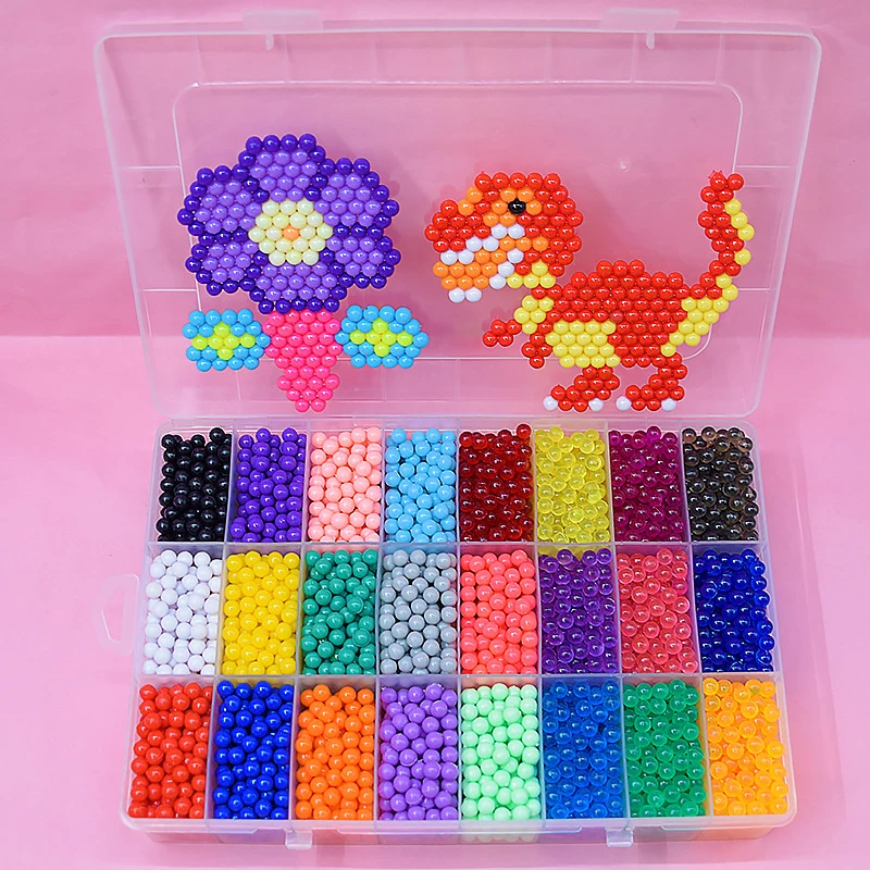 DIY Magic beads Animal Molds Hand Making 3D Puzzle Kids Educational beads Toys Children Spell Replenish A book
DIY Magic beads Animal Molds Hand Making 3D Puzzle Kids Educational beads Toys Children Spell Replenish A book
