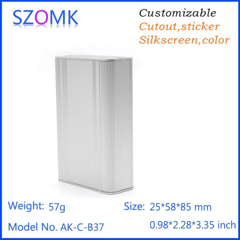 aluminum extrusion case szomk aluminum project box electronics enclosure for pcb aluminum amplifier housing box extruded junction box aluminum diy box pcb control enclosure electrical gps tracker outlet boxes (3).jpg