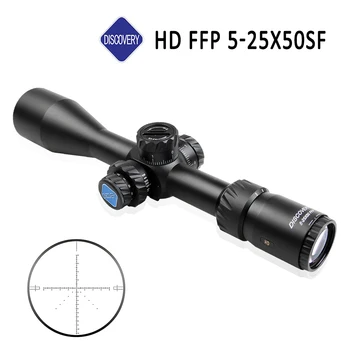 Hot New Brand Discovery HD 5-25X50FFP Alloy Riflescopes Optical Sight For Hunting And Collimator Sight Aim Optics Rifle Scope
Hot New Brand Discovery HD 5-25X50FFP Alloy Riflescopes Optical Sight For Hunting And Collimator Sight Aim Optics Rifle Scope