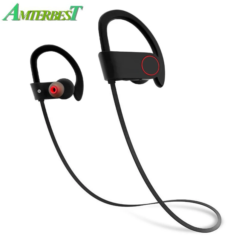 AMTERBEST Sports Bluetooth Headset Wireless Stereo Earbud with Built-in Microphone Sweat Proof Earphone for IOS Android Phones
AMTERBEST Sports Bluetooth Headset Wireless Stereo Earbud with Built-in Microphone Sweat Proof Earphone for IOS Android Phones