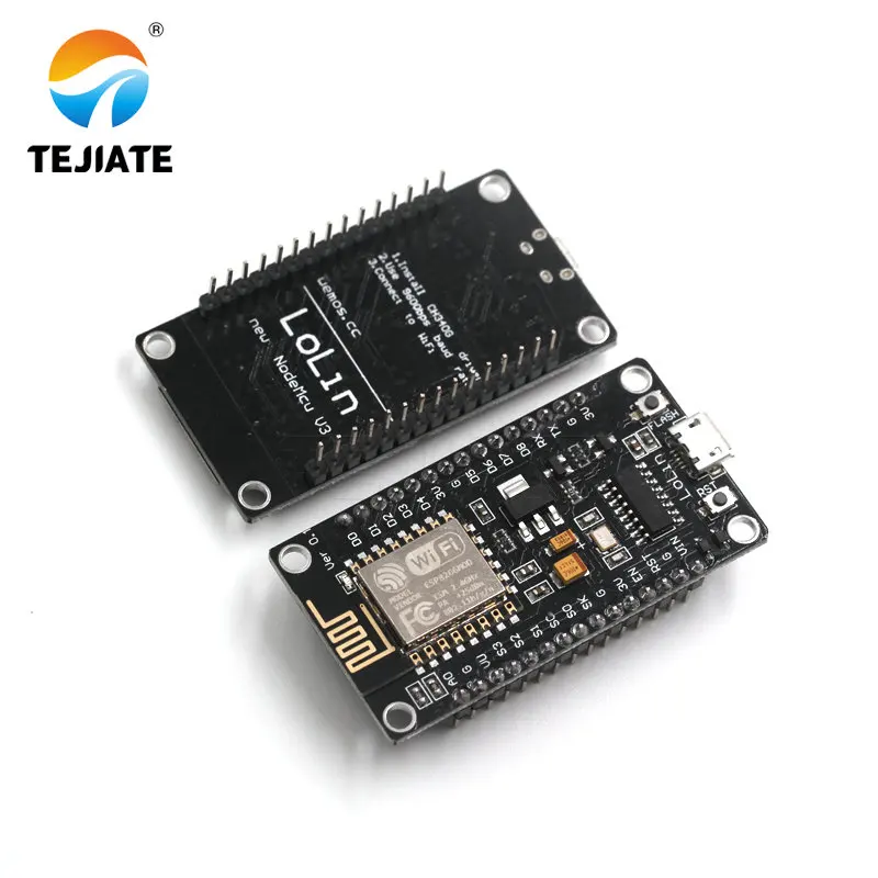 ESP8266 CH340G NodeMcu V3 Lua Wireless WIFI Module Connector Development Board ESP-12E Micro USB ESP8266 CP2102 Based L293D
ESP8266 CH340G NodeMcu V3 Lua Wireless WIFI Module Connector Development Board ESP-12E Micro USB ESP8266 CP2102 Based L293D