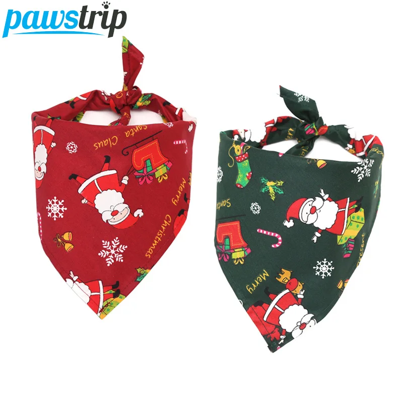pawstrip Christmas Dog Bandana Soft Cotton Dog Scarfs Cat Collar Pet Bandana Collar For Small Dogs 65*45*45cm
pawstrip Christmas Dog Bandana Soft Cotton Dog Scarfs Cat Collar Pet Bandana Collar For Small Dogs 65*45*45cm
