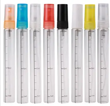 100pcs/lot 10ML Portable Glass Refillable Perfume Bottle With Scale Atomizer Empty Cosmetic Containers With Sprayer For Travel
100pcs/lot 10ML Portable Glass Refillable Perfume Bottle With Scale Atomizer Empty Cosmetic Containers With Sprayer For Travel