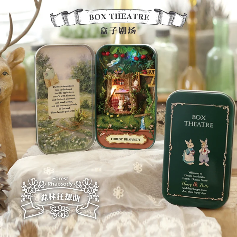 Doll House Diy miniature Wooden Puzzle Dollhouse miniaturas Toy House Doll For Birthday Gift Box Theatre Trilogy
Doll House Diy miniature Wooden Puzzle Dollhouse miniaturas Toy House Doll For Birthday Gift Box Theatre Trilogy