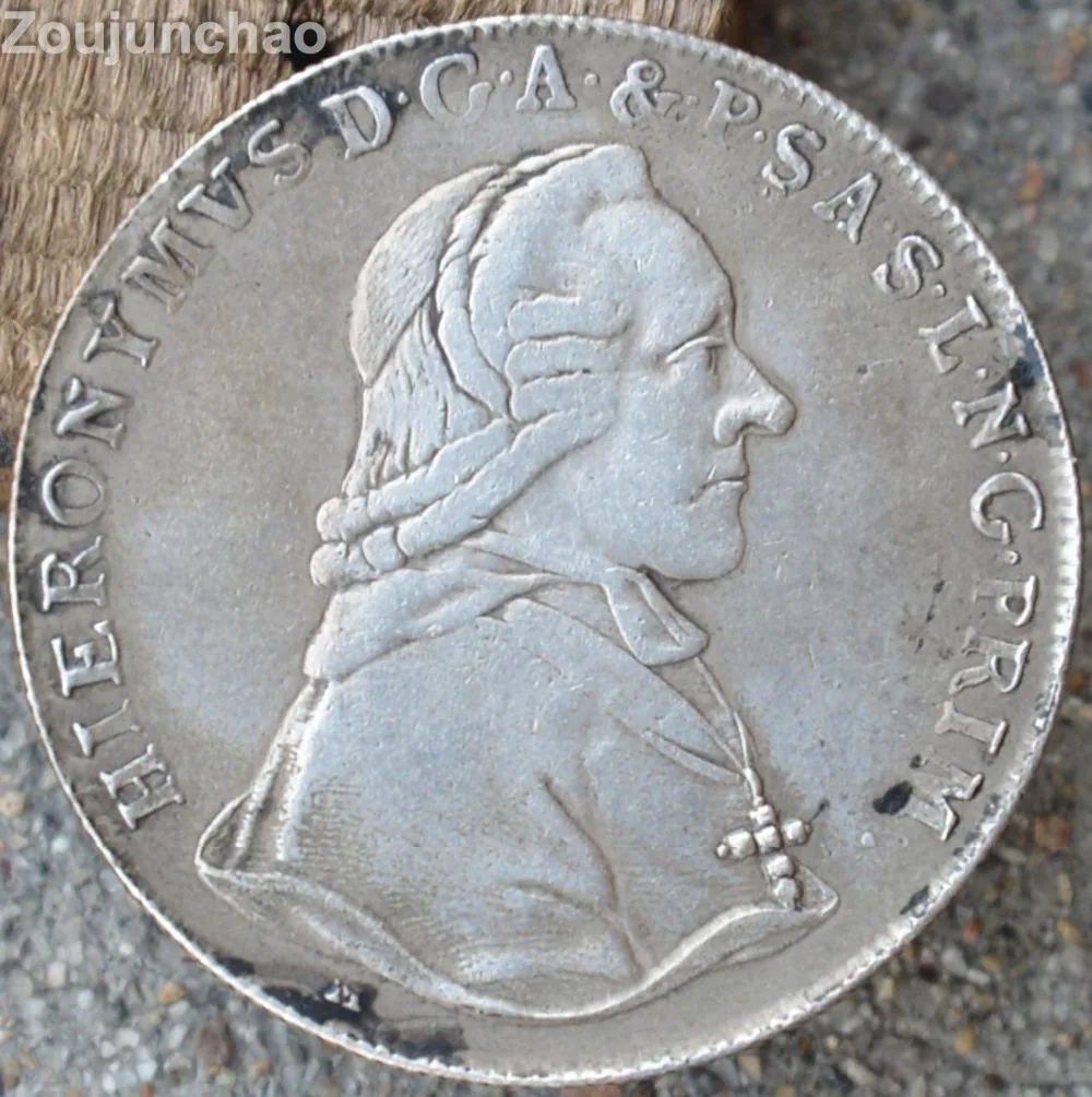 Germany Coins 1795 Silver Coin Rare Can Choose Any Years HIERONYMVSD.G.A.&.P.S.L.N.G.PRIM
Germany Coins 1795 Silver Coin Rare Can Choose Any Years HIERONYMVSD.G.A.&.P.S.L.N.G.PRIM