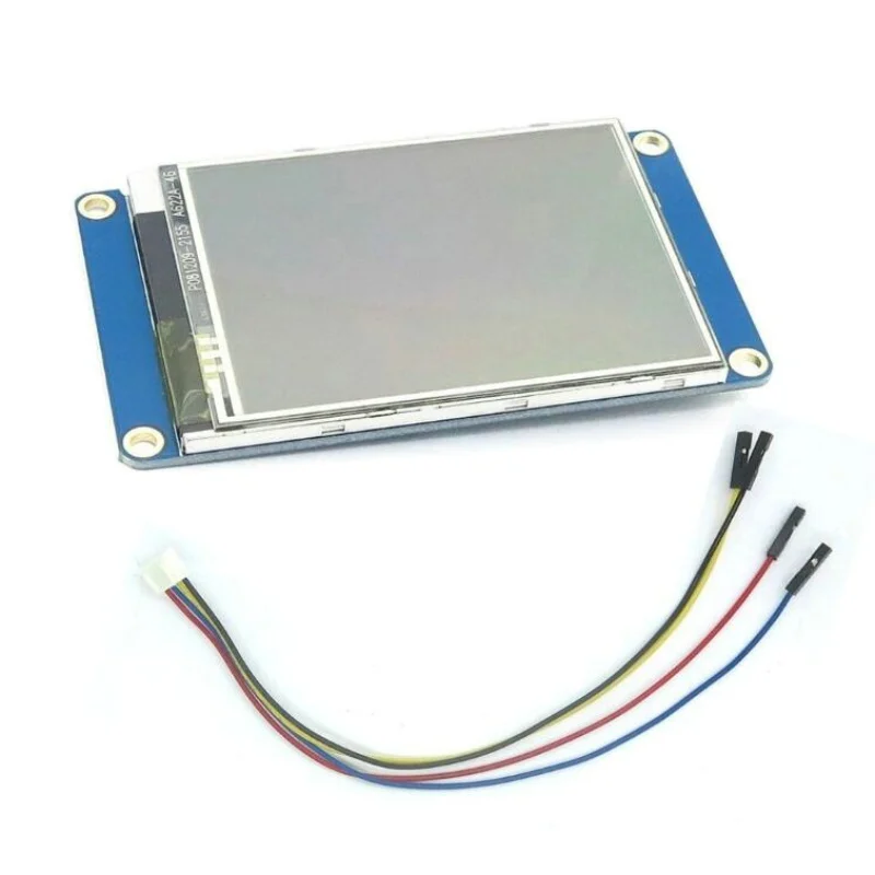Nextion 2.8 inch LCD Display Module Smart USART UART Serial Touch TFT Module Panel For Raspberry Pi 3 Model B+ Arduino Kits
Nextion 2.8 inch LCD Display Module Smart USART UART Serial Touch TFT Module Panel For Raspberry Pi 3 Model B+ Arduino Kits