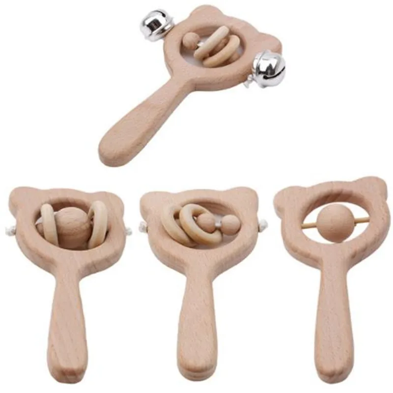 Baby Toys Beech Wood Bear Hand Teething Wooden Ring Can Chew Beads Baby Rattles Play Gym Montessori Stroller Toys
Baby Toys Beech Wood Bear Hand Teething Wooden Ring Can Chew Beads Baby Rattles Play Gym Montessori Stroller Toys