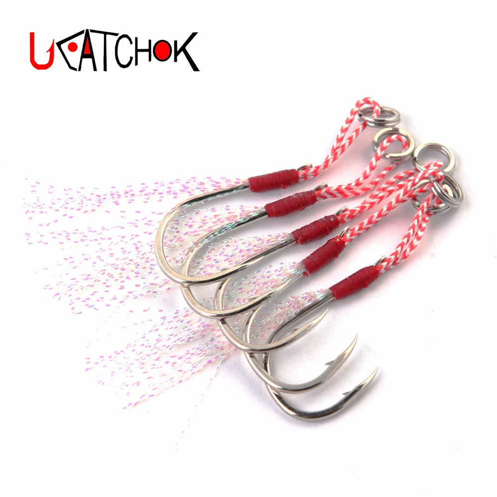 10pcs/pack Gamakatsu jigging fishing hook assist hook boat jig fishing feather rope hook overweight hook fishing accessory
10pcs/pack Gamakatsu jigging fishing hook assist hook boat jig fishing feather rope hook overweight hook fishing accessory