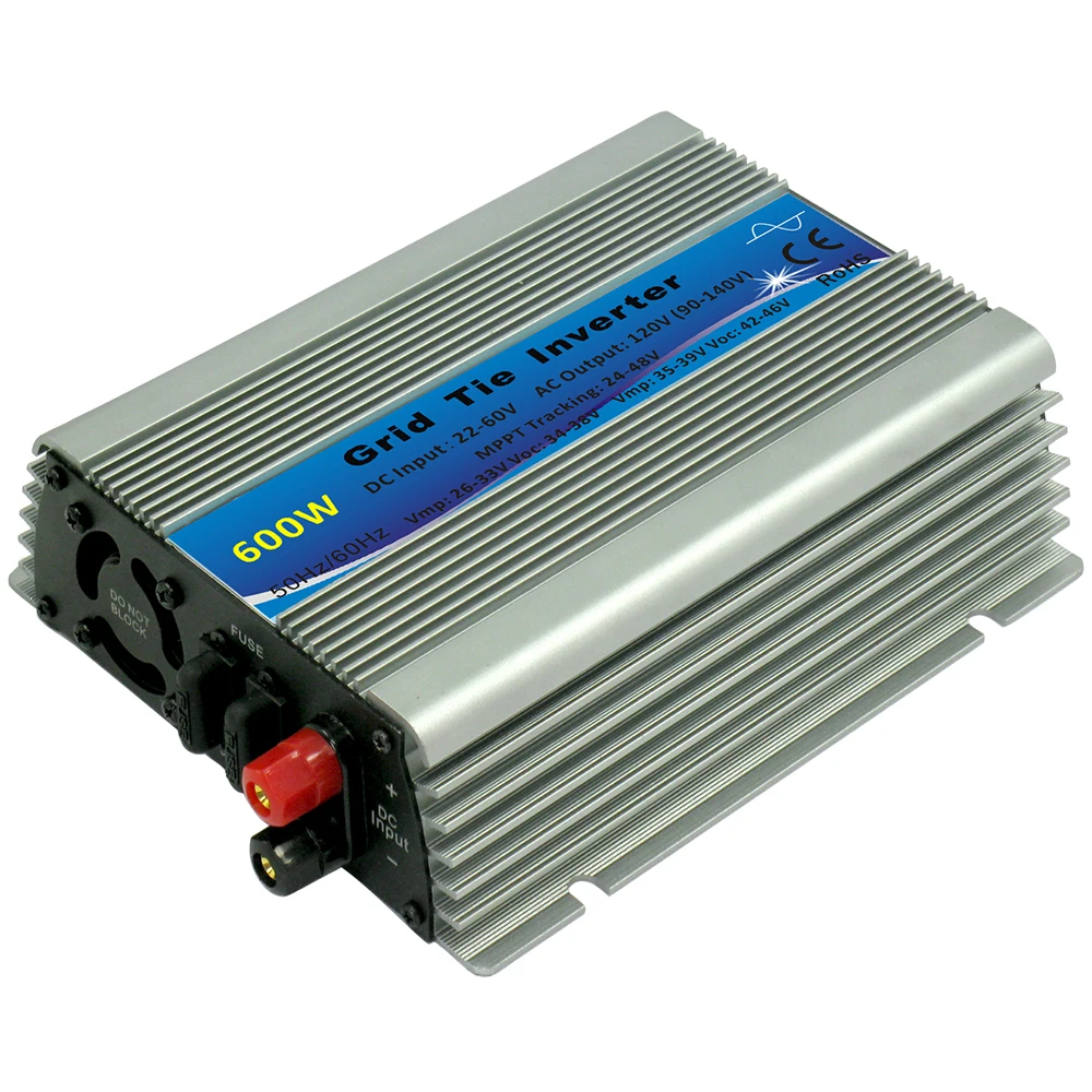 MPPT 600W Micro Grid Tie Inverter 30V 36V Panel 72 Cells Function Pure Sine Wave On Grid Tie Inverter 600W 22-60V DC
MPPT 600W Micro Grid Tie Inverter 30V 36V Panel 72 Cells Function Pure Sine Wave On Grid Tie Inverter 600W 22-60V DC