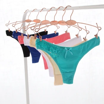 Ixuejie 6PCs/lot Cotton M L XL Women Sexy Lace G String Fashion Panties Women's Thongs Briefs Low Waist Underwear
Ixuejie 6PCs/lot Cotton M L XL Women Sexy Lace G String Fashion Panties Women's Thongs Briefs Low Waist Underwear