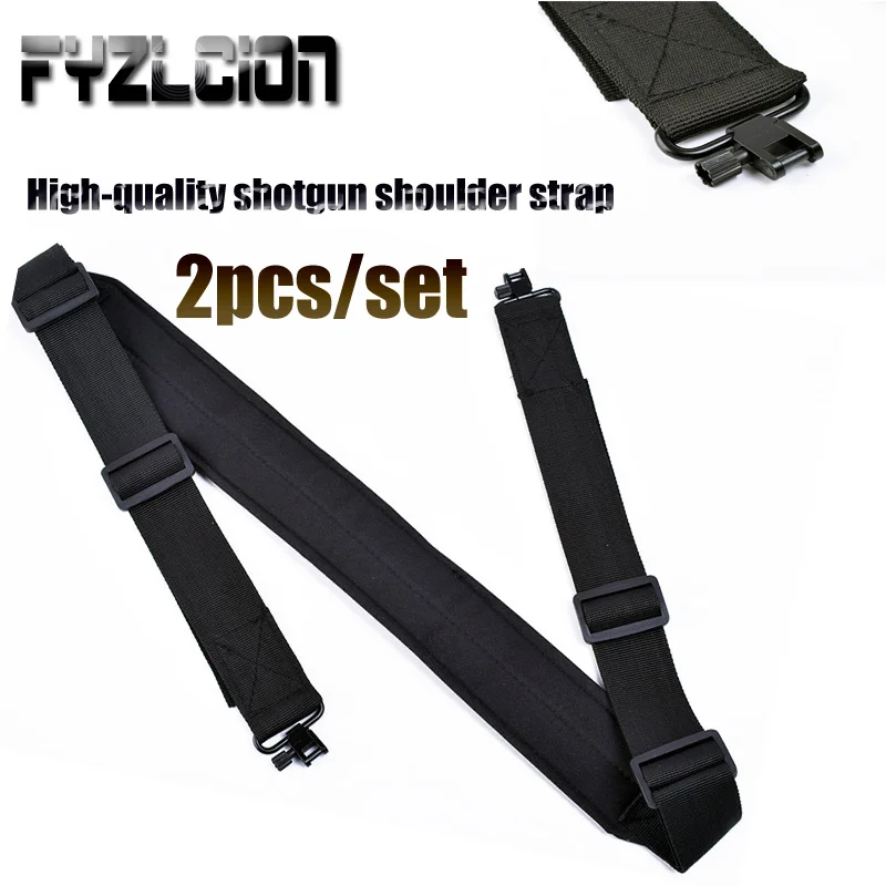 2pcs High Quality Hunting Gun Accessories Rifle Gun Sling Baldric Shooting Shotgun Belt Shoulder Strap w/ Swivels Adjustable
2pcs High Quality Hunting Gun Accessories Rifle Gun Sling Baldric Shooting Shotgun Belt Shoulder Strap w/ Swivels Adjustable