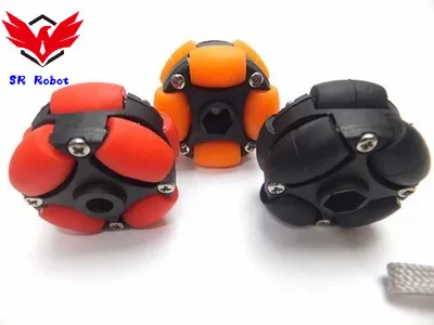 Всенаправленные пластиковые колеса 90deg 1 шт. 5 дюйма 38 мм 14184 для Arduino DIY Smart Robot