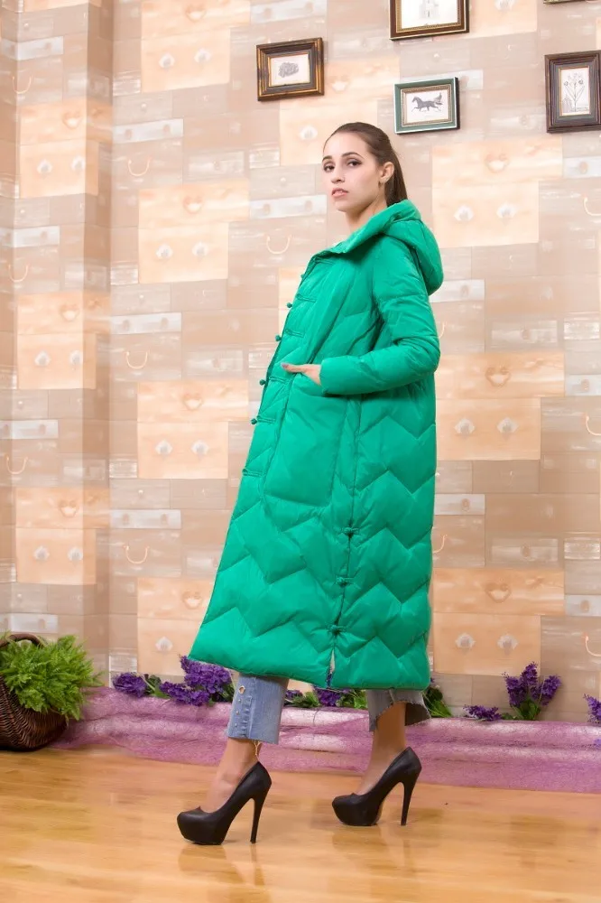 Women's Down Jackets Coats Winter Jacket Big Pockets Retro Hooded Thick Loose Single Breasted Parkas Outwear Long Down Coats
Women's Down Jackets Coats Winter Jacket Big Pockets Retro Hooded Thick Loose Single Breasted Parkas Outwear Long Down Coats