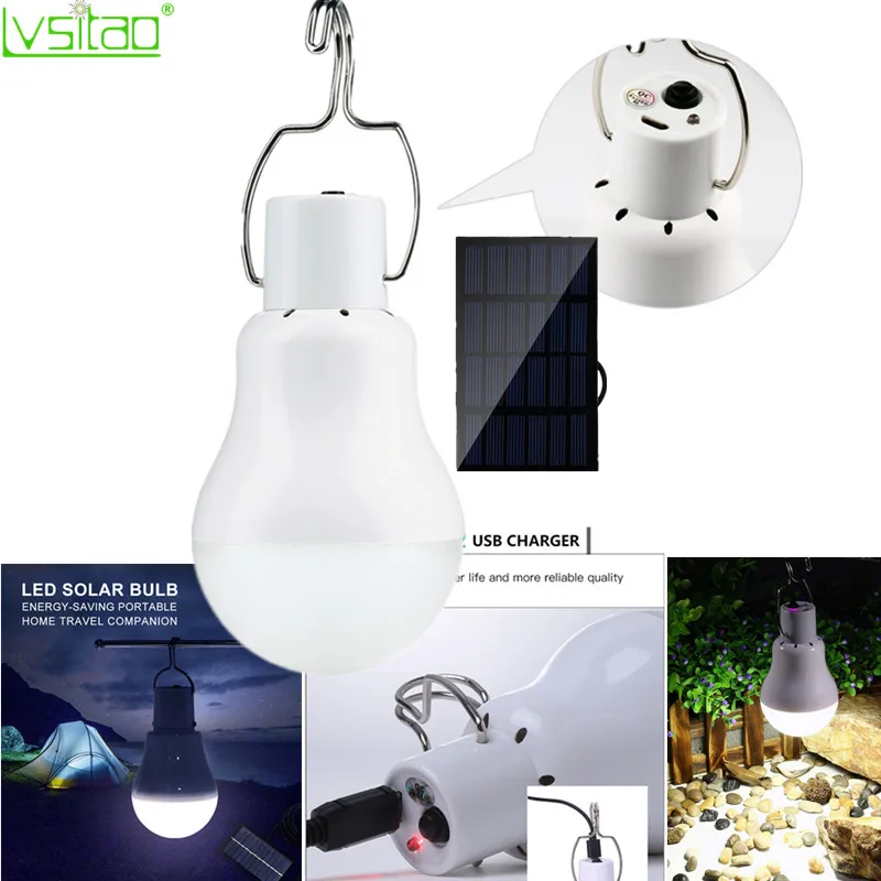 Solar Lamp USB charging Emergency Led Bulb Light Energy Saving outdoor camping portable light control Intelligent Solar powered
Solar Lamp USB charging Emergency Led Bulb Light Energy Saving outdoor camping portable light control Intelligent Solar powered