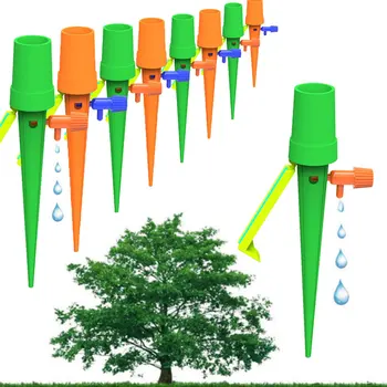 Automatic Drip Water Spikes Taper Drip Irrigation System Plant Waterers DIY Watering Plants Automatic Houseplant Watering Device
Automatic Drip Water Spikes Taper Drip Irrigation System Plant Waterers DIY Watering Plants Automatic Houseplant Watering Device