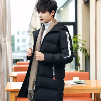 Hot Brand Mens Fashion Parkas Hooded Thick Coat New Pattern Men's Slim Fit Warm Clothing Male Outwear Cotton Long Section Coats
Hot Brand Mens Fashion Parkas Hooded Thick Coat New Pattern Men's Slim Fit Warm Clothing Male Outwear Cotton Long Section Coats