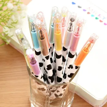 12 Colors Cute Cartoon Milk Cow 0.38mm Fineliner Pens Marker Pen Gel Ink Pen Set Arts students School Office Supplies Stationary
12 Colors Cute Cartoon Milk Cow 0.38mm Fineliner Pens Marker Pen Gel Ink Pen Set Arts students School Office Supplies Stationary