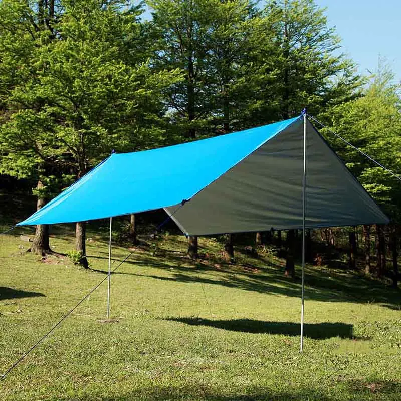 Ultralight Awning Wear-resisting Multi-functional Tent Tarp Camping Shelter Cloth Sunshade Mat for Outdoor Hammock Hiking Beach
Ultralight Awning Wear-resisting Multi-functional Tent Tarp Camping Shelter Cloth Sunshade Mat for Outdoor Hammock Hiking Beach