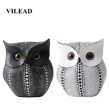 VILEAD Nordic Owl Figurines Resin Animal Sculpture Statue Minimalist Style Crafts Home Office Room Desktop Decoration Gifts
VILEAD Nordic Owl Figurines Resin Animal Sculpture Statue Minimalist Style Crafts Home Office Room Desktop Decoration Gifts