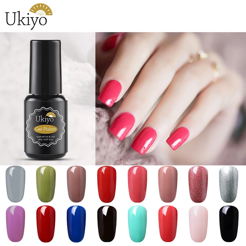 Ukiyo 8ml 3-in-1 One Step Nail Gel Polish Nail Art Gel Varnish No Need Top Base Coat UV Nail Polish Nails Lacquer Long Lasting
Ukiyo 8ml 3-in-1 One Step Nail Gel Polish Nail Art Gel Varnish No Need Top Base Coat UV Nail Polish Nails Lacquer Long Lasting