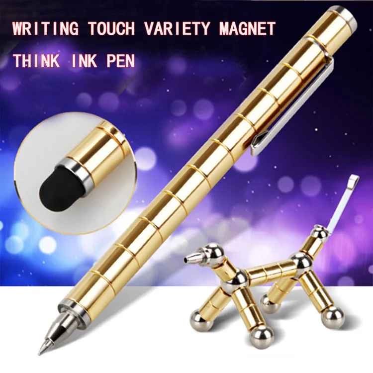Novelty Kids Birthday Gift Metal Magnetic Pen Gel Pens with Gift Box for Children's Intellectual Growth Toy Gift Cute Stationery
Novelty Kids Birthday Gift Metal Magnetic Pen Gel Pens with Gift Box for Children's Intellectual Growth Toy Gift Cute Stationery