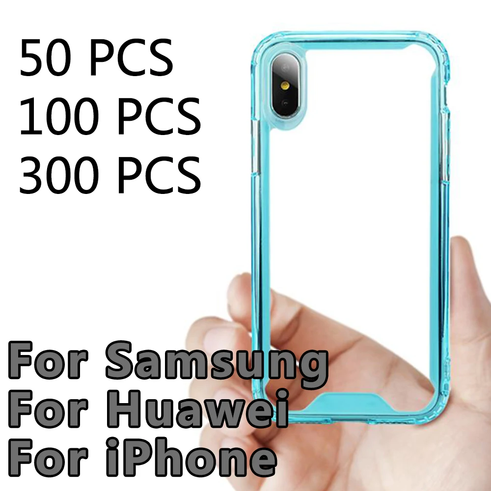 100/300PCS Clear Acrylic Silicone Cases For iPhone 6 7 8 Plus XS XR MAX Samsung S8 S9 S10 E Note Mate FOR HUAWEI 20 P30
100/300PCS Clear Acrylic Silicone Cases For iPhone 6 7 8 Plus XS XR MAX Samsung S8 S9 S10 E Note Mate FOR HUAWEI 20 P30