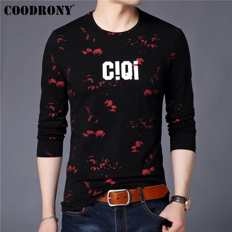 COODRONY Brand Long Sleeve T Shirt Men Streetwear Floral Tshirt Men Clothes 2019 Autumn Cotton T-Shirt Men Tee Shirt Homme 95029
COODRONY Brand Long Sleeve T Shirt Men Streetwear Floral Tshirt Men Clothes 2019 Autumn Cotton T-Shirt Men Tee Shirt Homme 95029