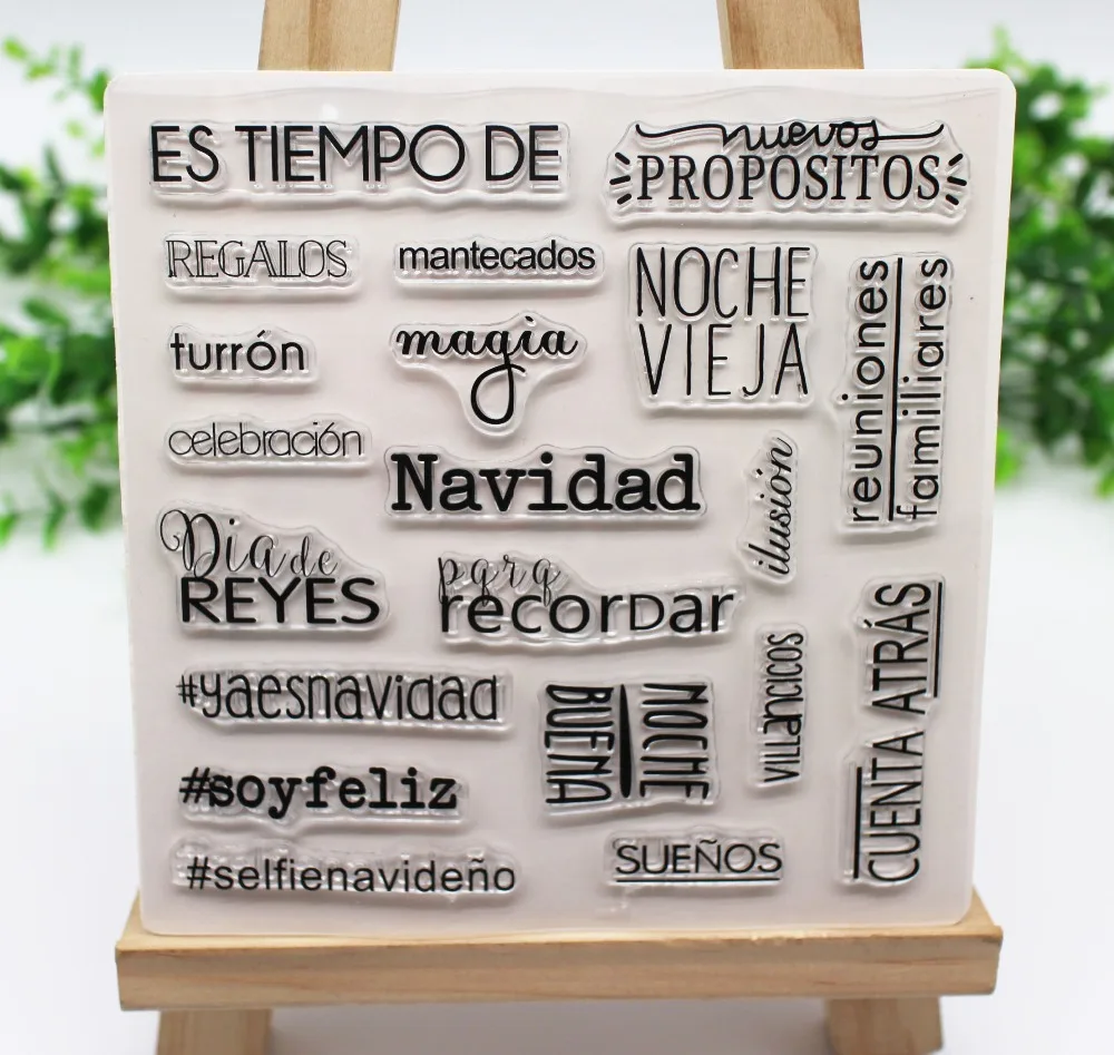 letters Clear Stamps Spanish letters Transparent seals For Scrapbooking paper craft card making silicone/rubber stamps for Decor
letters Clear Stamps Spanish letters Transparent seals For Scrapbooking paper craft card making silicone/rubber stamps for Decor