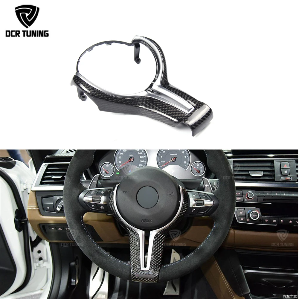 For BMW M2 M3 M4 M5 M6 X5M X6M Carbon Fiber Steering Wheel Trim Cover for decoration
For BMW M2 M3 M4 M5 M6 X5M X6M Carbon Fiber Steering Wheel Trim Cover for decoration