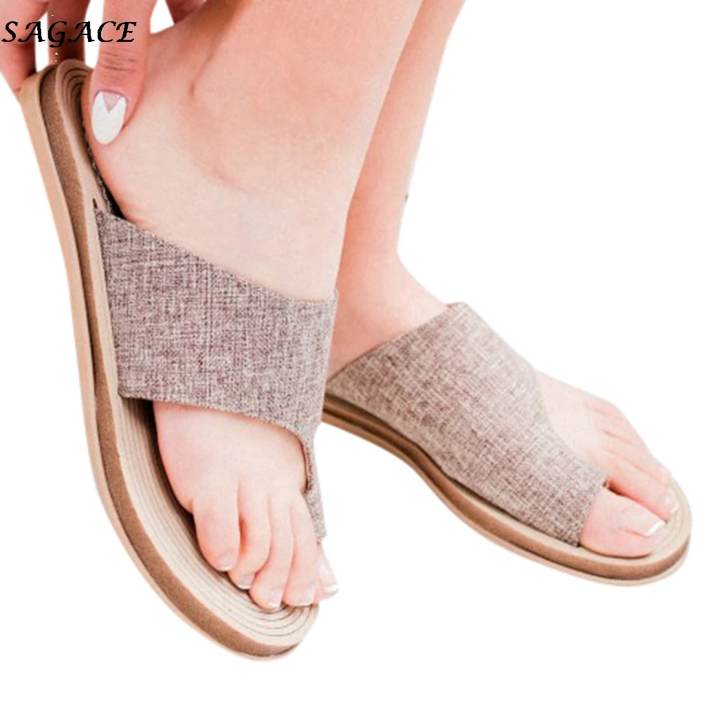 SAGACE Summer Slippers Women Comfy Platform flat sandals Casual Soft Toe Footware Sandal Ladies Flip Flops shoes woman Corrector
SAGACE Summer Slippers Women Comfy Platform flat sandals Casual Soft Toe Footware Sandal Ladies Flip Flops shoes woman Corrector