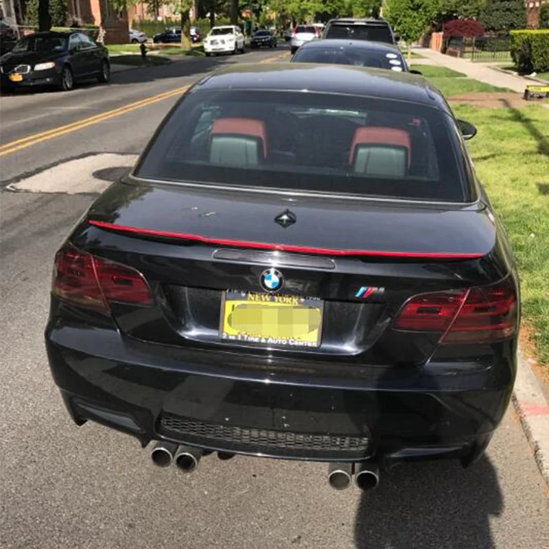 E93 Modified M4 Style Carbon Fiber Red Line Rear Trunk Luggage Compartment Spoiler Car Wing For BMW E93 2007~2013
E93 Modified M4 Style Carbon Fiber Red Line Rear Trunk Luggage Compartment Spoiler Car Wing For BMW E93 2007~2013