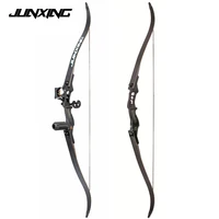 54 inch Recurve Bow 30-50 lbs Riser Length 17 inch American Hunting Bow for Archery Outdoor Sport Hunting Practice image