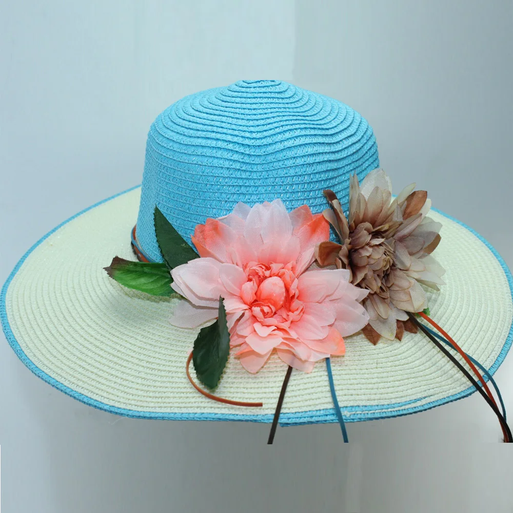 New Hit Color Ladies Straw Hat Artificial Flower Woven Wide-Brimmed Sun Hat 2019 Summer Travel Beach Ladies Sunscreen Beach Hat
New Hit Color Ladies Straw Hat Artificial Flower Woven Wide-Brimmed Sun Hat 2019 Summer Travel Beach Ladies Sunscreen Beach Hat