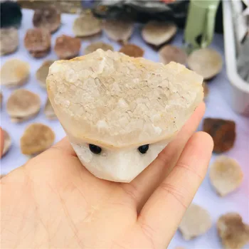 Natural crystal gemstone white agate hedgehog pendant reishi healing hand carved crystal jewelry energy healing
Natural crystal gemstone white agate hedgehog pendant reishi healing hand carved crystal jewelry energy healing