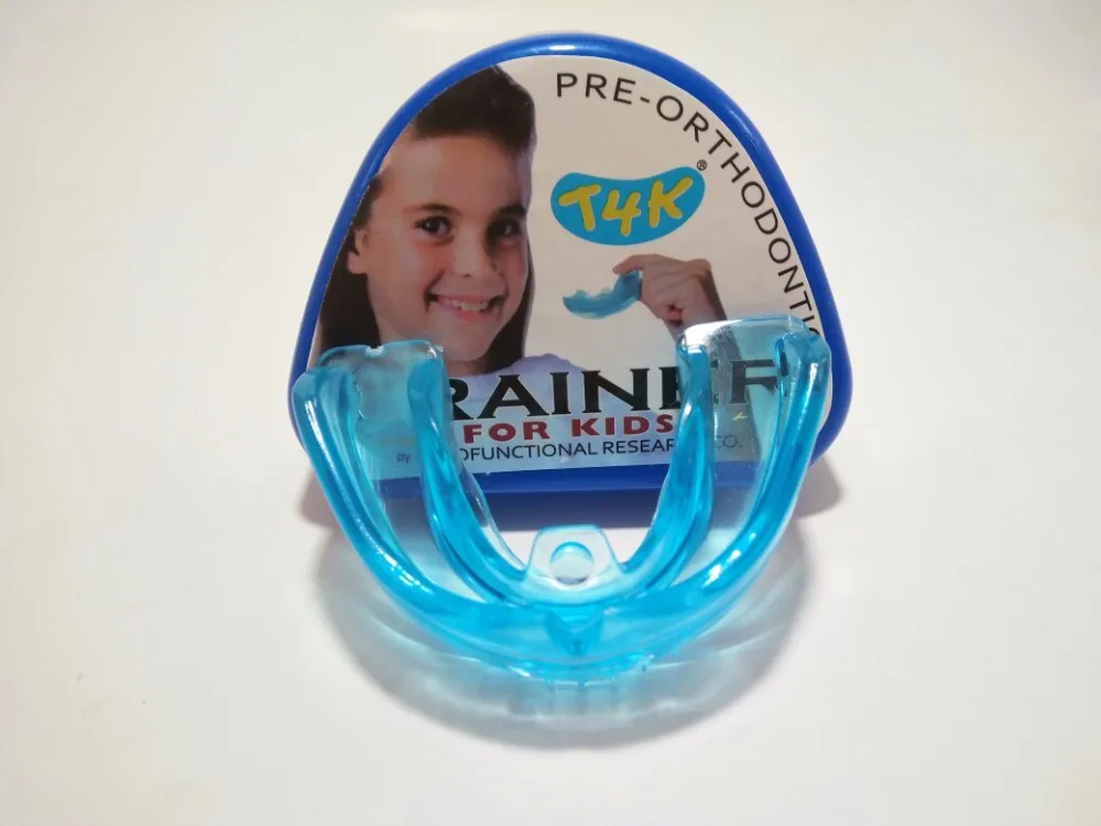 1 piece blue T4K trainer child orthodontic braces dental braces trainer for kids teeth tray corrector teeth white
1 piece blue T4K trainer child orthodontic braces dental braces trainer for kids teeth tray corrector teeth white